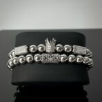 King réz karkötő szett ezüst színnel beterítve - Image 6