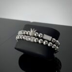 King réz karkötő szett ezüst színnel beterítve - Image 7