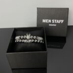 King réz karkötő szett ezüst színnel beterítve - Image 3