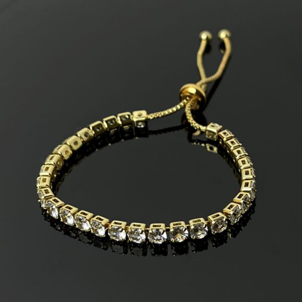 Staff - Tennis karkötő arany színű