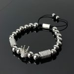 King Réz órakísérő karkötő - Ezüst színnel beterítve