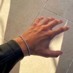 Men Staff - Take it easy karkötő ezüst színű 3 mm