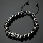 Fekete Réz órakísérő karkötő