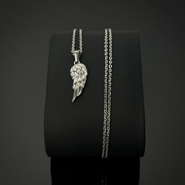 Ezüst színű férfi nyaklánc