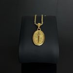 Men Staff - Tőr medál nyaklánc arany színű