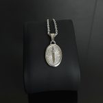 Men Staff - Tőr medál nyaklánc ezüst színű