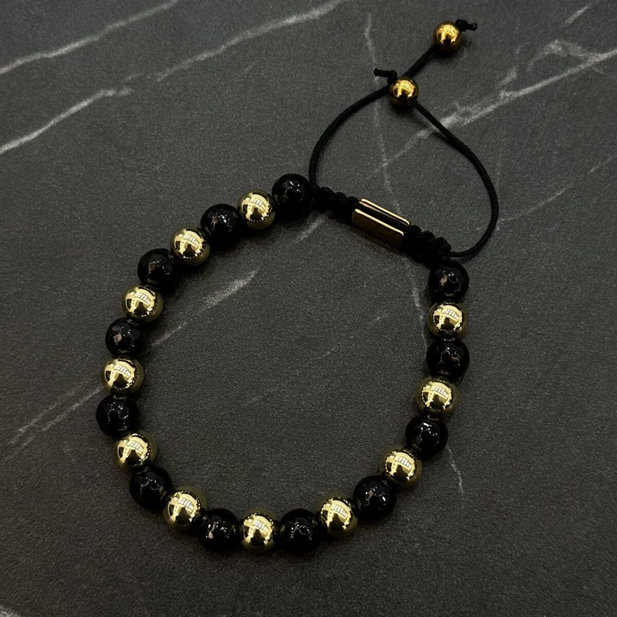 Ónix Black-Goldy karkötő - Image 1