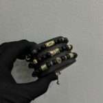 3-mas achát karkötő szett