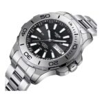 Nibosi Louis karóra Ezüst, Fekete - Mechanikus 42 mm - Image 2