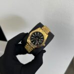 Nibosi - DateJust karóra 40 mm Gold-Black - Image 5