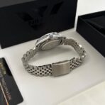 Nibosi - DateJust karóra 40 mm Silver-Black - Image 8