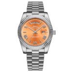 Nibosi - DayDate karóra 40 mm Orange
