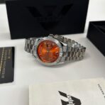 Nibosi - DayDate karóra 40 mm Orange - Image 10