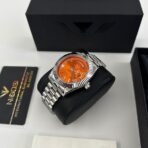 Nibosi - DayDate karóra 40 mm Orange - Image 12