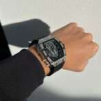 Onola - Fisher karóra Black-Silver 43 mm - Image 4