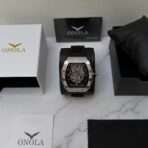 Onola - Fisher karóra Black-Silver 43 mm - Image 7