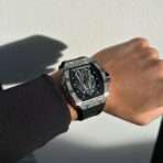 Onola - Fisher karóra Black-Silver 43 mm - Image 11