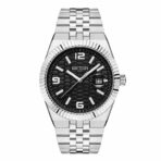 Megir - Paris karóra 40 mm Silver-Black