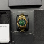 Megir - Alvarez karóra 40 mm Goldy-Green - Image 3