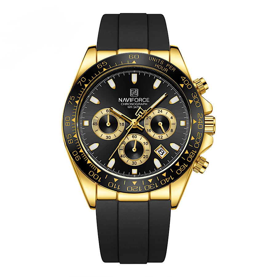 IMG_0061 Naviforce - James karóra 42,5 mm Goldy-Black - Image 1