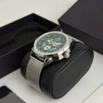Nibosi - Verona Watch Ezüst-Zöld - Image 7