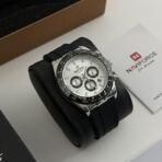Naviforce - James karóra 42 mm Silver-White - Image 4